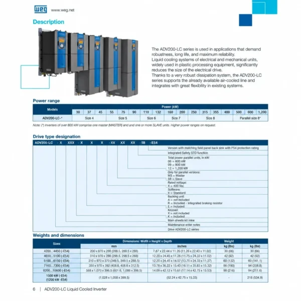 WEG ADV200-LC